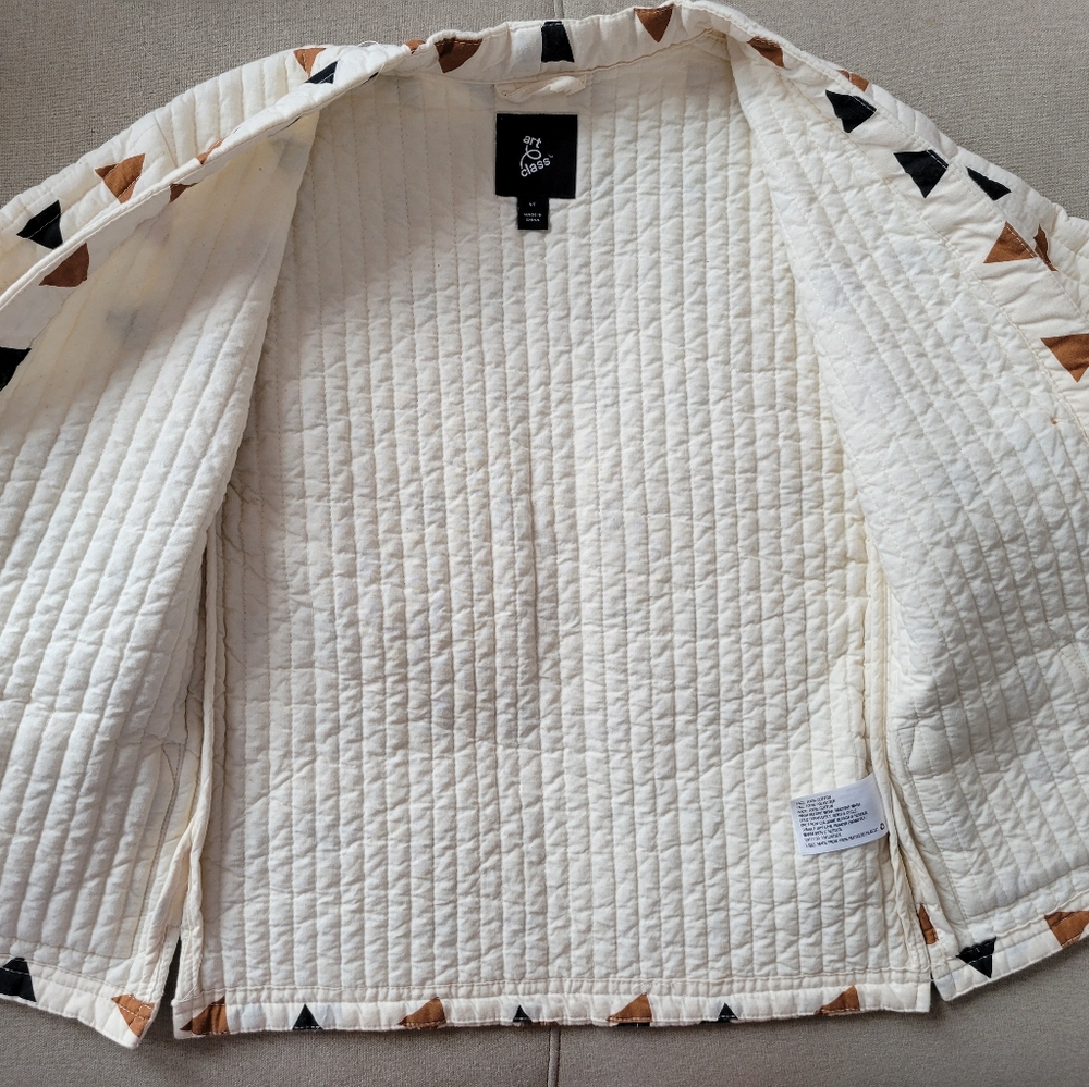 Quilted One button jacket - Picture 6 of 6